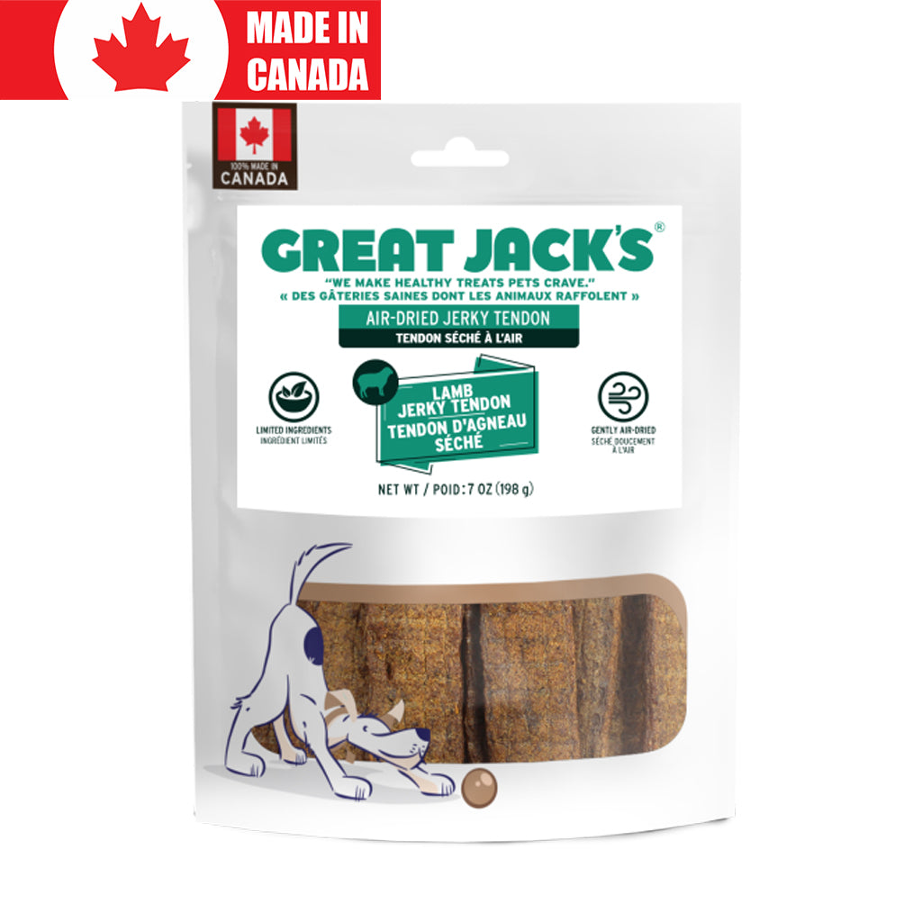 Lamb Jerky Tendon Great Jack's