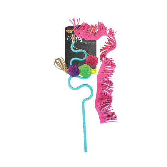 Frisky Fringe Wand Mad Cat