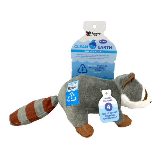 Plush Racoon Spunky Pup