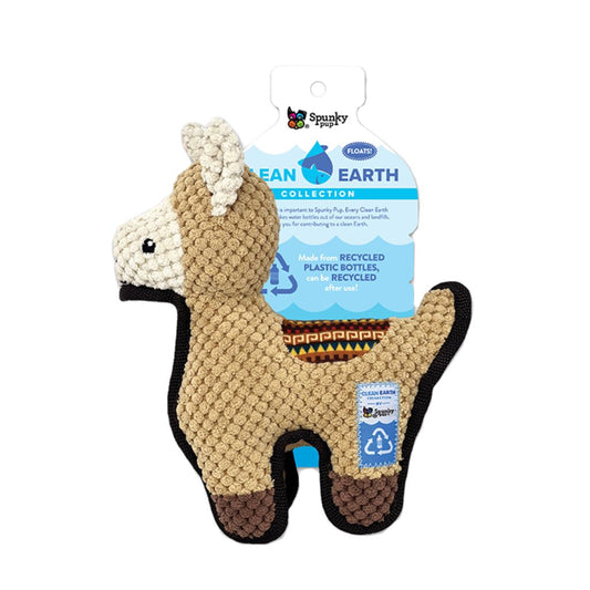 Recycled Plush Llama Spunky Pup