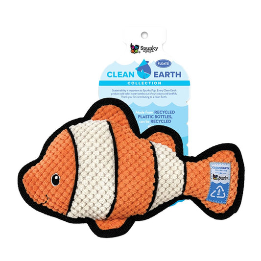Recycled Plush Clownfish Spunky Pup