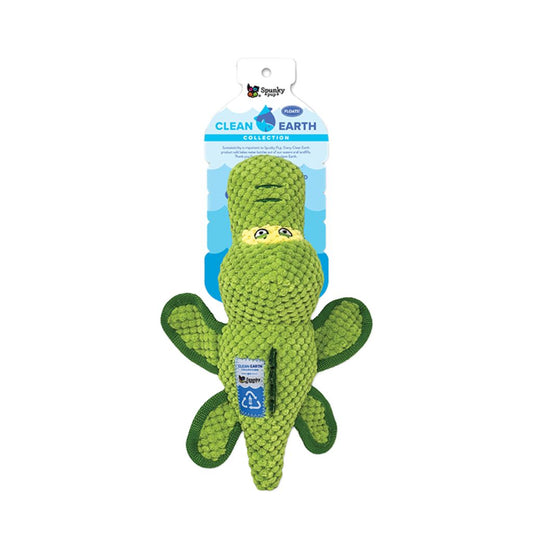 Recycled Plush Gator Spunky Pup