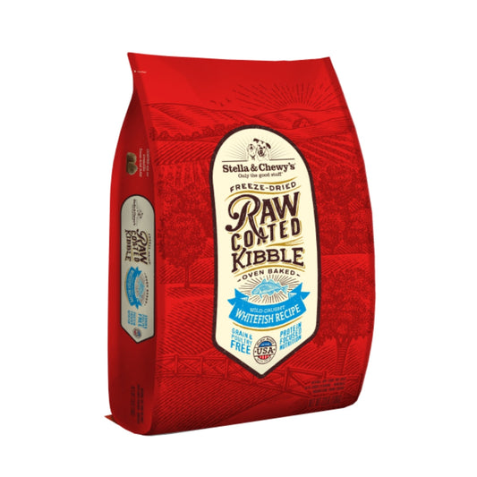 Raw Coated Kibble GF Whitefish Stella and Chewy's