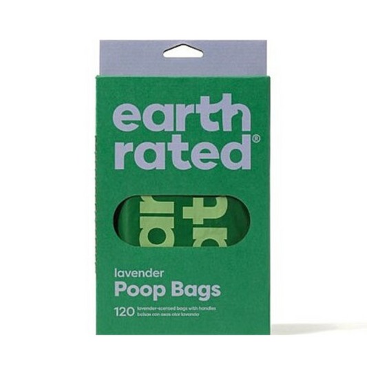 Lavender Handle Poop Bag Earth Rated