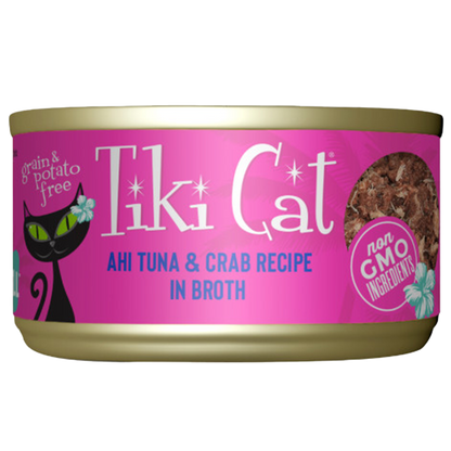 Tiki Cat Hawaiian Grill Hana Ahi Tuna with Crab (Grain-Free)