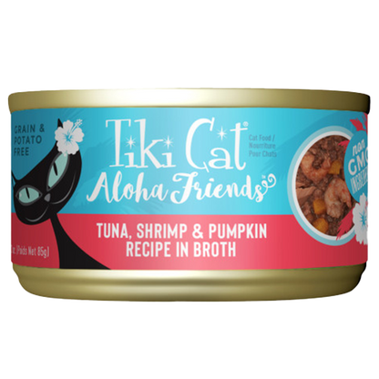 Tiki Cat Aloha Friends Tuna with Shrimp & Pumpkin (Grain-Free)