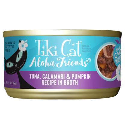 Tiki Cat Aloha Friends Tuna with Calamari & Pumpkin (Grain-Free)