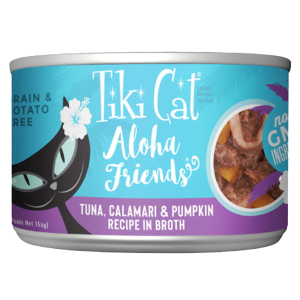 Tiki Cat Aloha Friends Tuna with Calamari & Pumpkin (Grain-Free)
