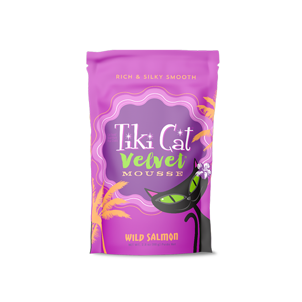 Tiki Cat Velvet Mousse Wild Salmon Wet Pouch (Grain-Free)