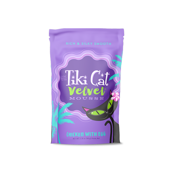 Tiki Cat Velvet Mousse Chicken & Egg Wet Pouch (Grain-Free)