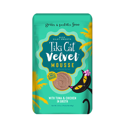 Velvet Mousse Tuna&Chick Tiki Pet