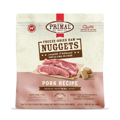 Raw Freeze-dried Pork Primal