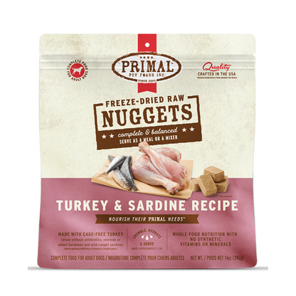 Raw FD Turkey & Sardine Primal