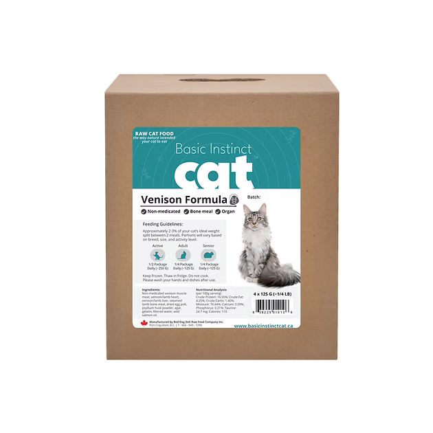 Basic Instinct Cat Non-Medicated Venison