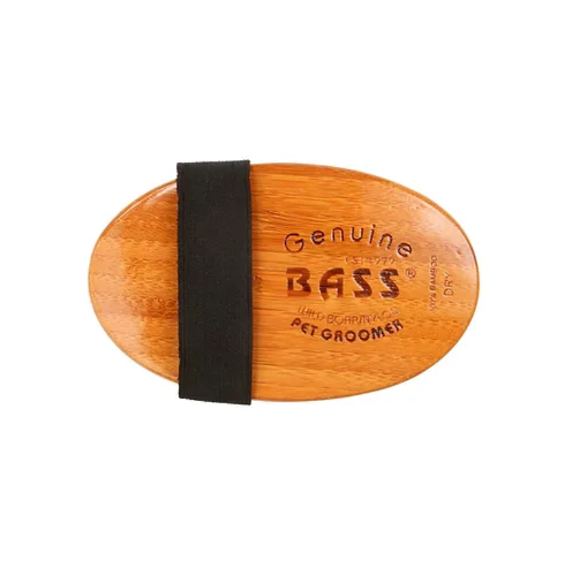 Bass Brushes -  Shine & Condition Pet Brush, Natural Bristle & Nylon Pin