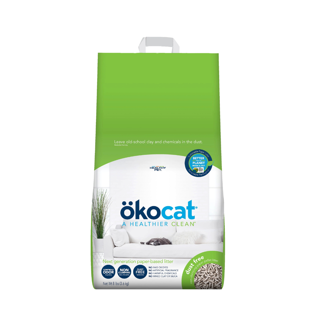 Non-Clumping Paper Pellet Okocat
