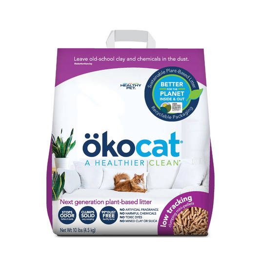 Low Tracking Clumping Mini-Pellets Okocat