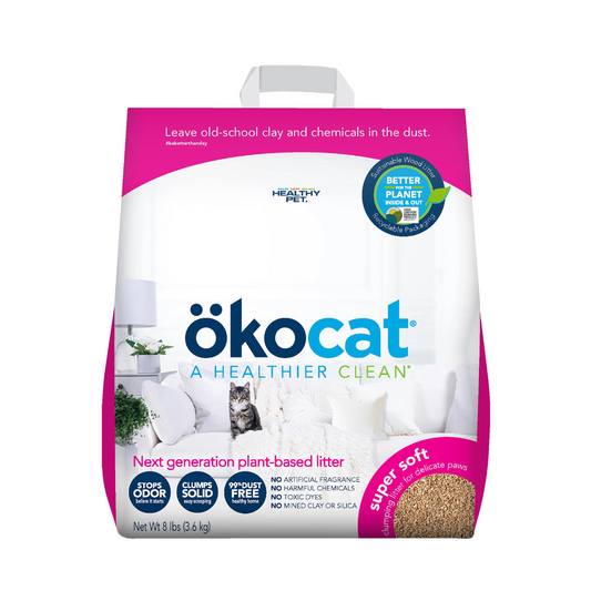 Super Soft Clumping Wood Okocat