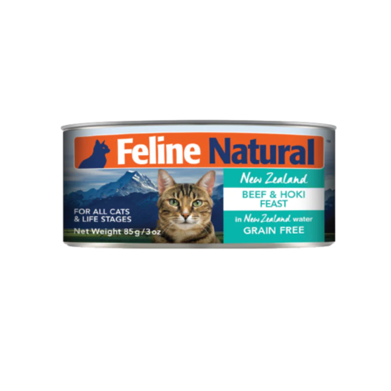 Feline Natural - Canned - Beef & Hoki feast URBAN PAW PETS