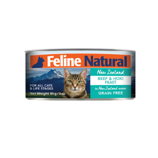 Feline Natural - Canned - Beef & Hoki feast URBAN PAW PETS