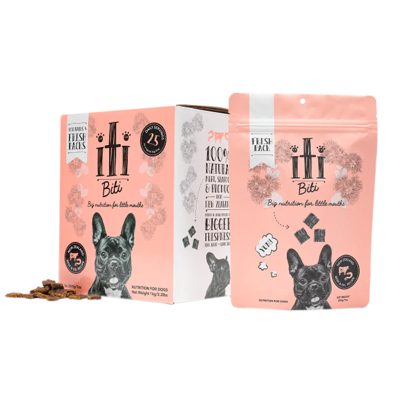 iTi -Biti -Air Dried for Dogs - Beef & Eel Pouches (5 x 200g) URBANPAWPETS LTD.