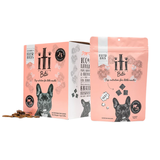 iTi -Biti -Air Dried for Dogs - Beef & Eel Pouches (5 x 200g) URBANPAWPETS LTD.