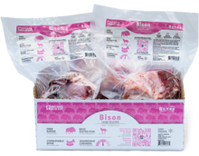 Bison Bone - Large Knuckle (Case 6 CT) - BISONKL Red Dog Blue Kat