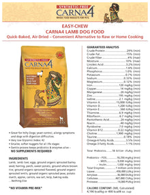 Carna4 Lamb Dog Food Carna4