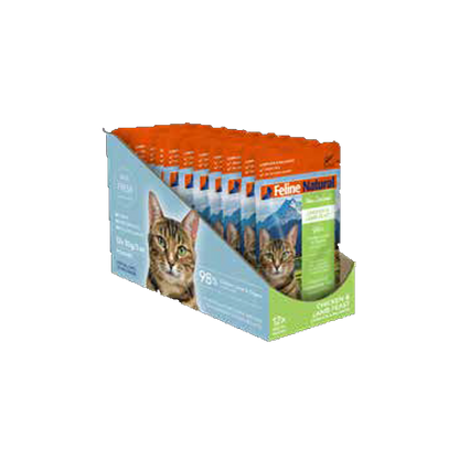 Feline Natural - Pouches - Chicken & Lamb Feast - 85g (Case of 12)