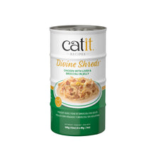 Catit Divine Shreds - Chicken with Liver & Broccoli in Jelly - 4 x 85 g Cans URBAN PAW PETS