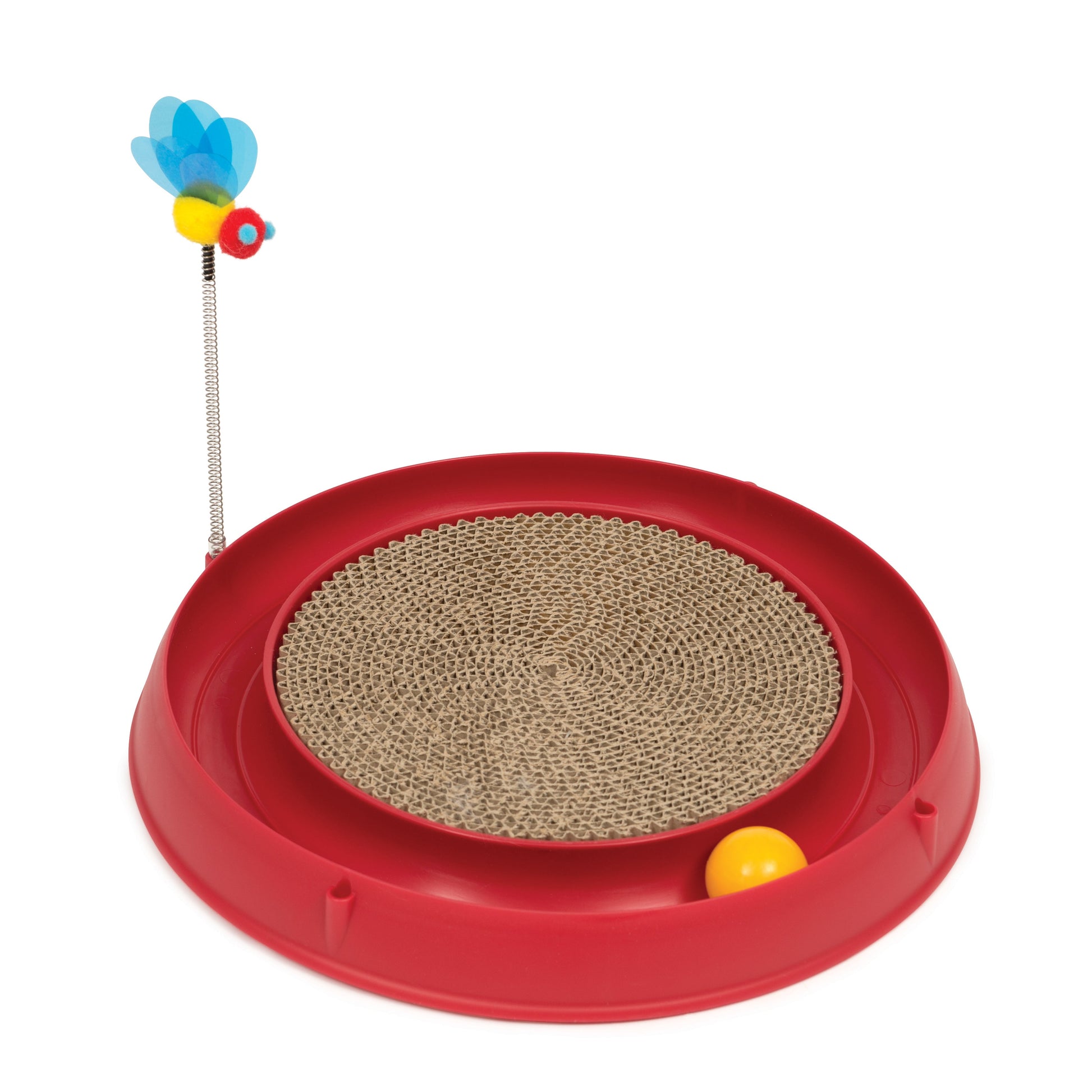 Catit Play 3 in 1 Circuit Ball Toy with Scratch Pad URBAN PAW PETS