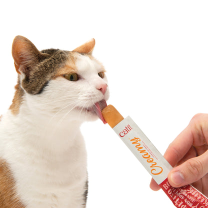 Catit Creamy Lickable Treat - Chicken & Shrimp - 12 pack URBAN PAW PETS