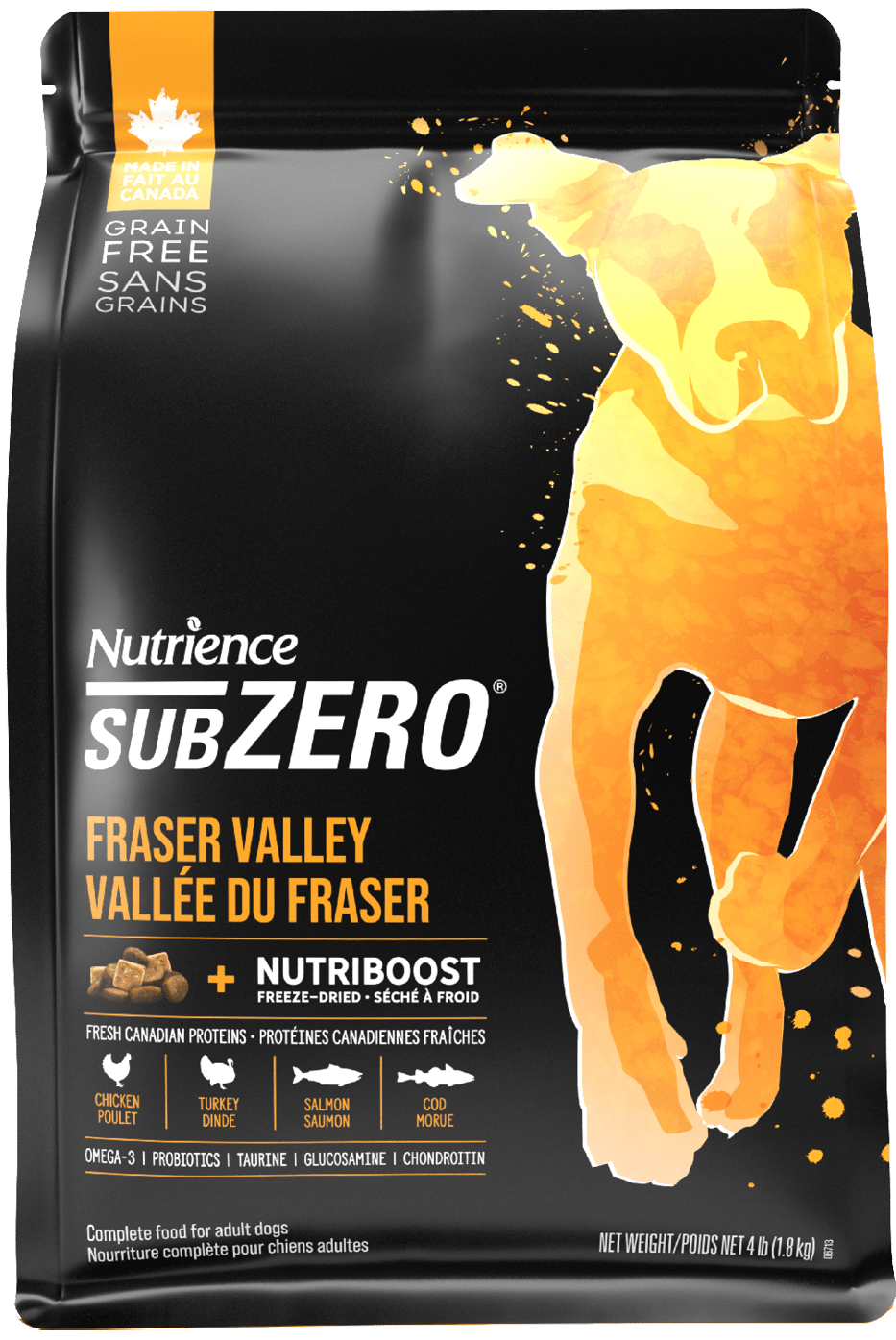 Nutrience SubZero Dog Food - Fraser Valley URBAN PAW PETS
