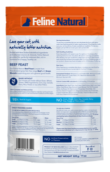 Feline Natural - Freeze-Dried - Beef Feast
