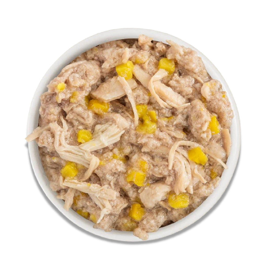 Chicken & Pumpkin Dogs in the Kitchen