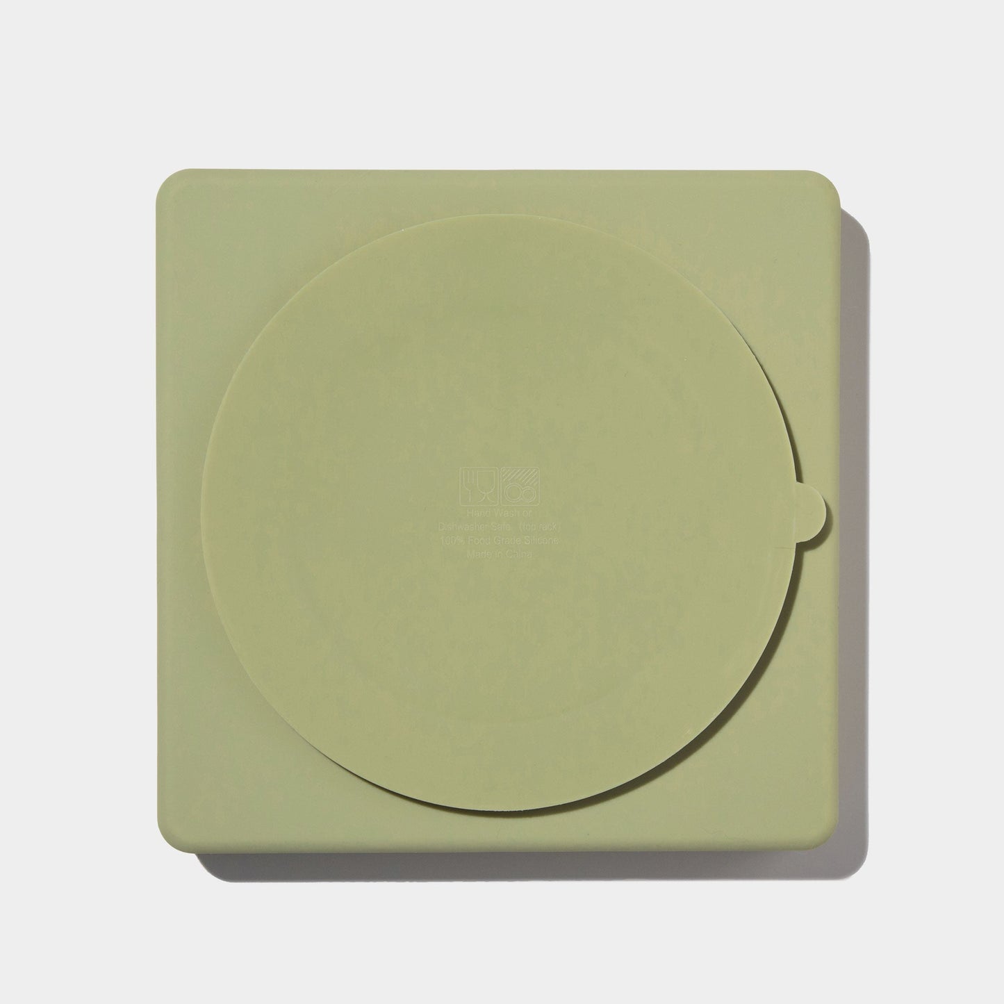 3-in-1 fish scale slow feeder bowl - olive