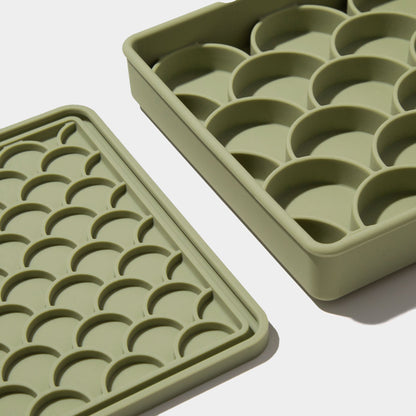3-in-1 fish scale slow feeder bowl - olive URBAN PAW PETS