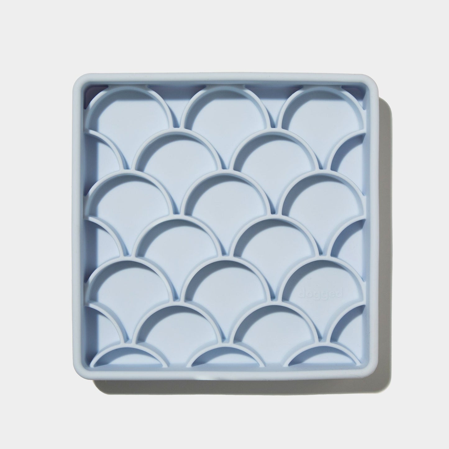 3-in-1 fish scale slow feeder bowl - sky