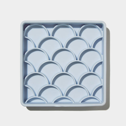 3-in-1 fish scale slow feeder bowl - sky URBAN PAW PETS