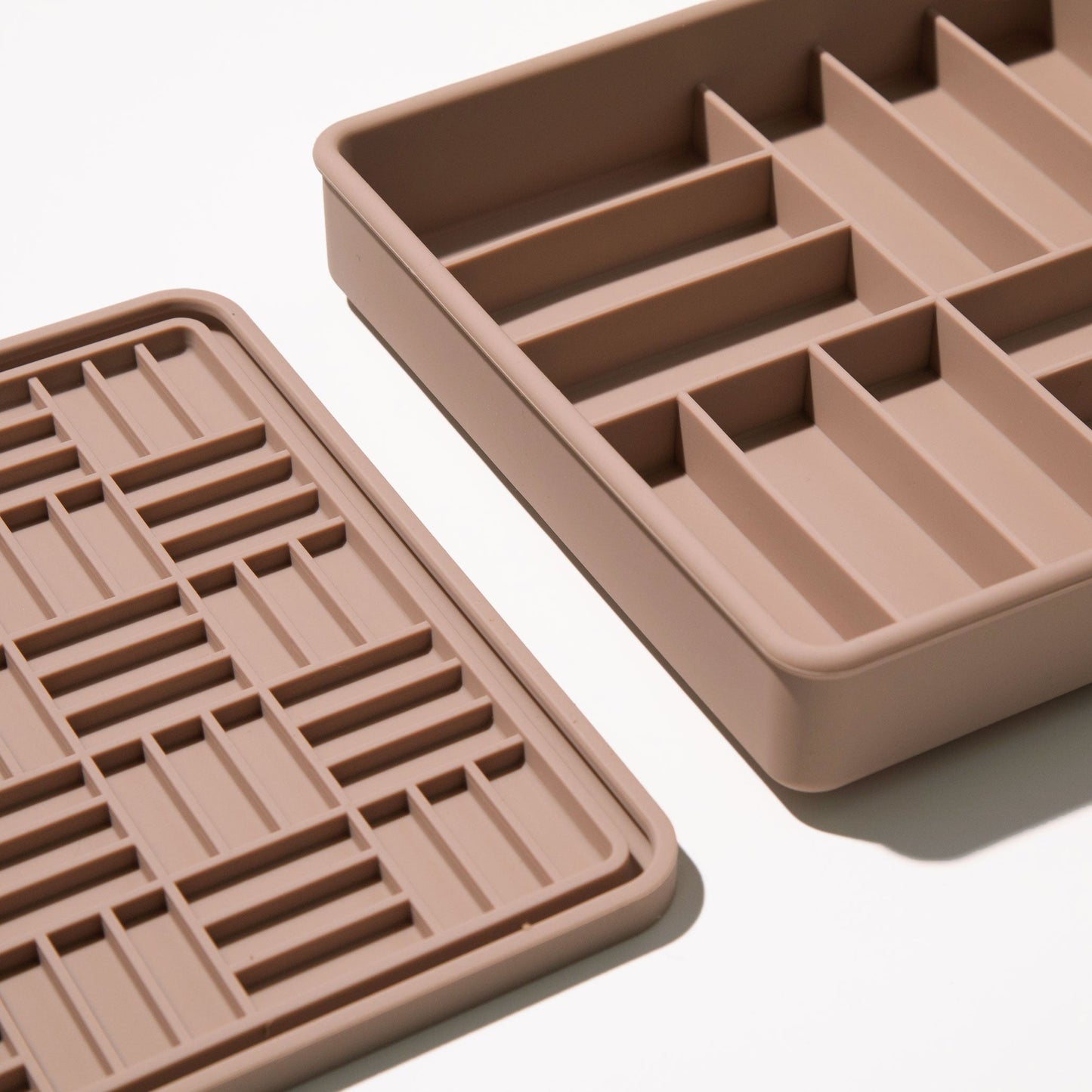 3-in-1 parquet slow feeder bowl - fig