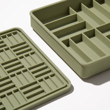 3-in-1 parquet slow feeder bowl - olive URBAN PAW PETS