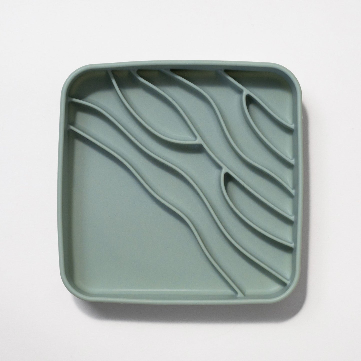 beach slow feeder bowl - seafoam