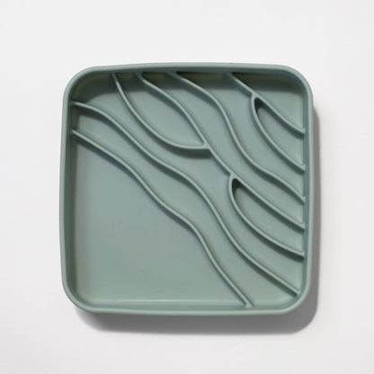 beach slow feeder bowl - seafoam URBAN PAW PETS