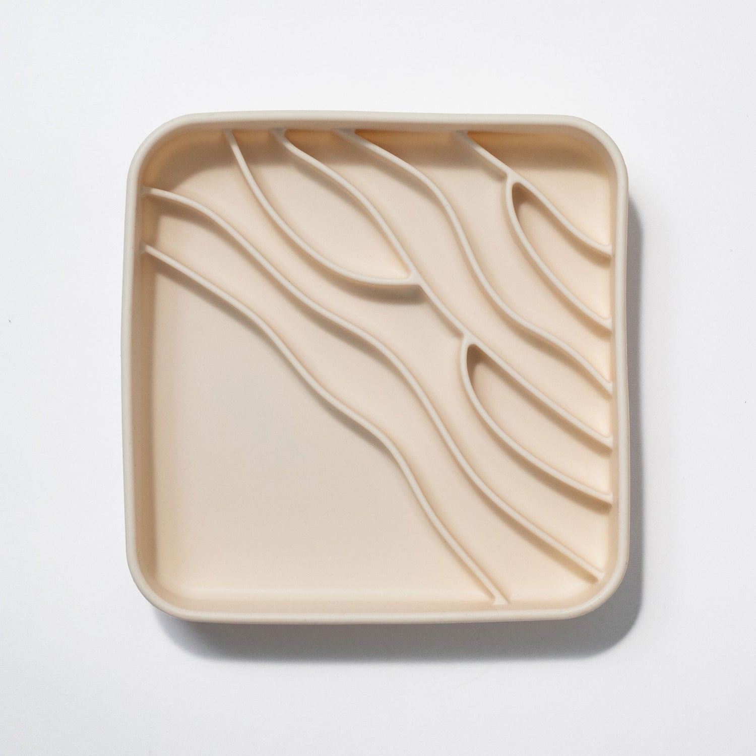 beach slow feeder bowl - buttercream URBAN PAW PETS