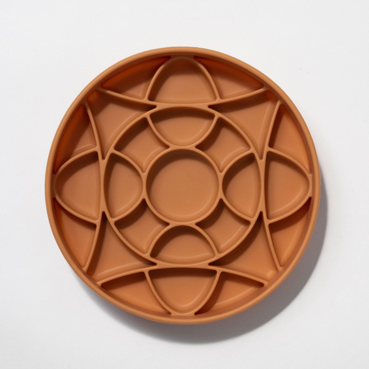 circulo slow feeder bowl - nutmeg URBAN PAW PETS