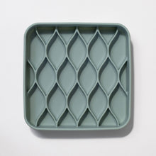 argyle slow feeder bowl - seafoam URBAN PAW PETS