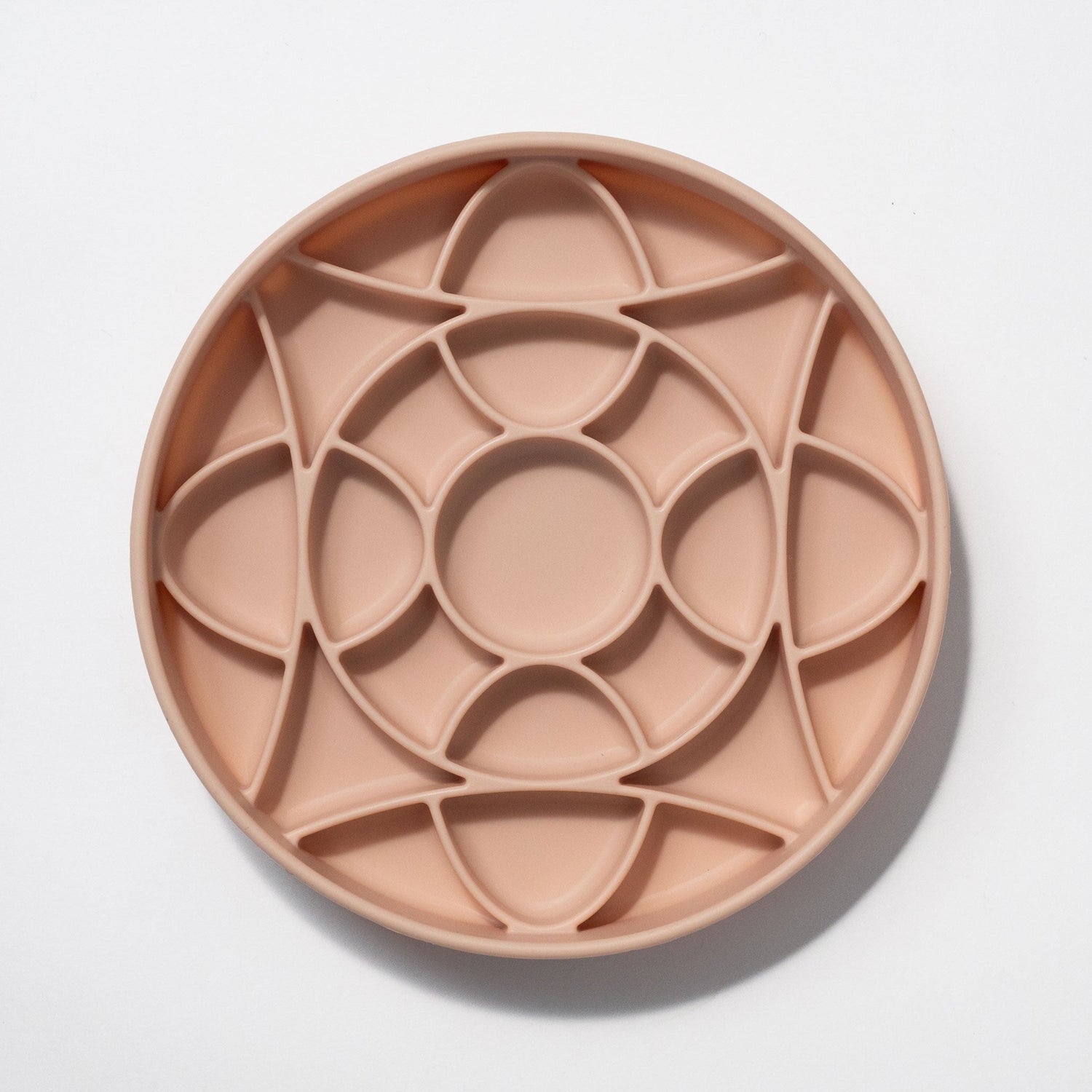 circulo slow feeder bowl - rose water URBAN PAW PETS