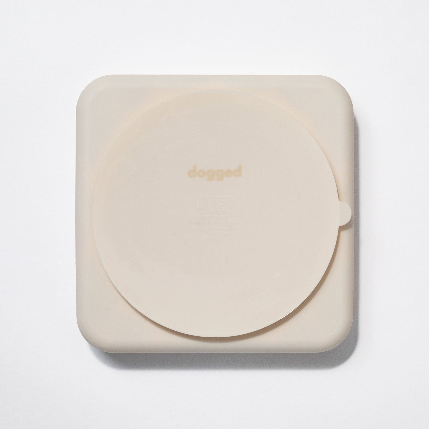 argyle slow feeder bowl - buttercream