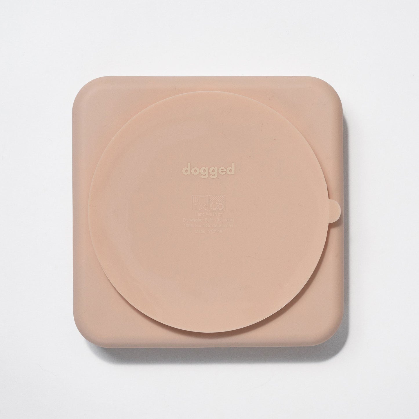 beach slow feeder bowl - rose water