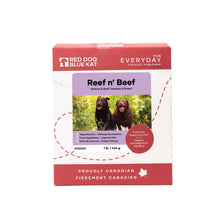Everyday Raw Reef n' Beef (Beef & Salmon) 1 lb (8 per case) Red Dog Blue Kat